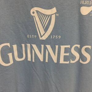 Guinness Fenway Hurling Classic Tshirt,  Blue, Delta, XL
